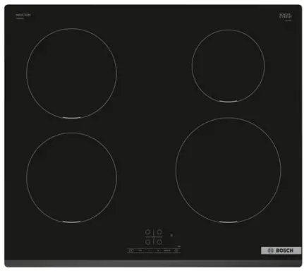 Bosch Serie 4 PIE631BB5E plaque Noir Intégré 60 cm Plaque avec zone à induction 4 zone(s)