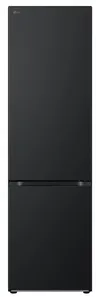 LG GBV5240DEP réfrigérateur-congélateur Pose libre 387 L D Noir