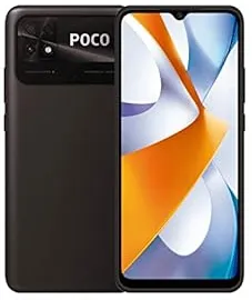 POCO C40 17 cm (6.71") Double SIM Android 11 4G USB Type-C 4 Go 64 Go 6000 mAh Noir