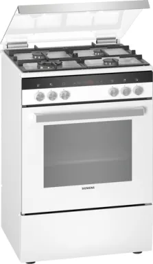 Siemens iQ300 HX9R3AI20 four et cuisinière Electrique Gaz Blanc A