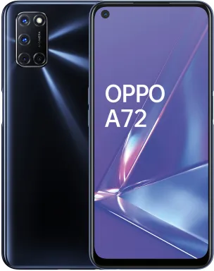 OPPO A72 16,5 cm (6.5") Double SIM Android 10 4G USB Type-C 128 Go 5000 mAh Noir
