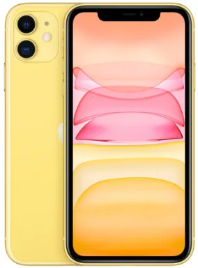 Apple iPhone 11 15,5 cm (6.1") Double SIM iOS 14 4G 64 Go Jaune