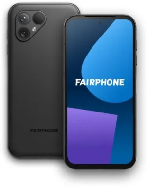 Fairphone F5FPHN-1ZW-EU1 smartphone 16,4 cm (6.46") Double SIM Android 13 5G USB Type-C 6 Go 128 Go 4200 mAh Noir