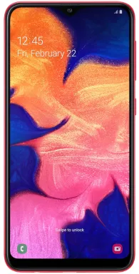 Samsung Galaxy A10 SM-A105F 15,8 cm (6.2") Double SIM 4G Micro-USB 2 Go 32 Go 3400 mAh Rouge