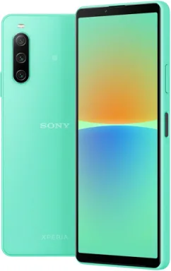 Sony Xperia 10 IV 15,2 cm (6") Double SIM Android 12 5G USB Type-C 6 Go 128 Go 5000 mAh Couleur menthe