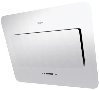 Whirlpool AKR 855 IX hotte Montée au mur Blanc 748 m³/h