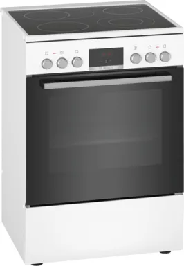 Bosch Serie 4 HKR39C220 four et cuisinière Electrique Céramique Blanc A