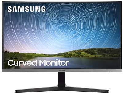 Samsung CR50 écran plat de PC 68,3 cm (26.9") 1920 x 1080 pixels Full HD LED Bleu, Gris