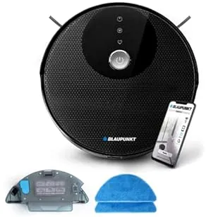 Blaupunkt Bluebot XBOOST robot aspirateur Sac à poussière Noir