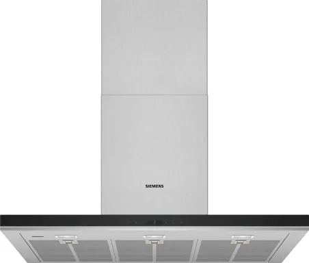 Siemens iQ700 LC91BUR50 hotte Montée au mur Acier inoxydable A+ 920 m³/h