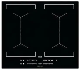 AEG IKE64450IB Noir Intégré Plaque avec zone à induction 4 zone(s)