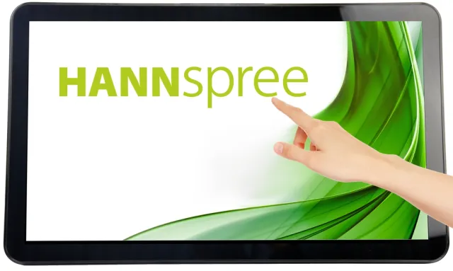 Hannspree HO 325 PTB écran plat de PC 80 cm (31.5") 1920 x 1080 pixels Full HD LED Écran tactile Noir