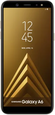 Samsung Galaxy A6 SM-A600F 14,2 cm (5.6") Double SIM Android 8.0 4G Micro-USB 3 Go 32 Go 3000 mAh Or