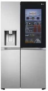 LG InstaView GSXV90MBAE frigo américain Pose libre 635 L E Acier inoxydable