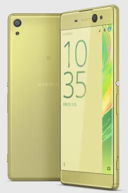 Sony Xperia XA Ultra 15,2 cm (6") SIM unique Android 6.0 4G Micro-USB B 3 Go 16 Go 2700 mAh Or, Citron vert
