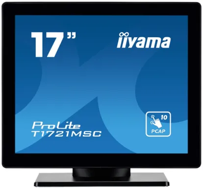 iiyama ProLite T1721MSC-B2 écran plat de PC 43,2 cm (17") 1280 x 1024 pixels SXGA LED Écran tactile Dessus de table Noir