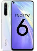 realme 6 16,5 cm (6.5") Double SIM Android 10 4G USB Type-C 4 Go 64 Go 4300 mAh Blanc