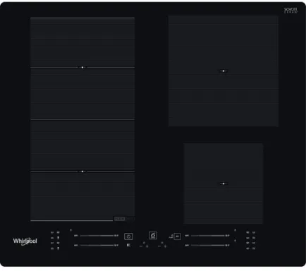 Whirlpool WF S7560 NE Noir Intégré 60 cm Plaque avec zone à induction 4 zone(s)