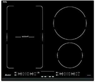 Sauter SPI6467B plaque Noir Intégré Plaque avec zone à induction 4 zone(s)