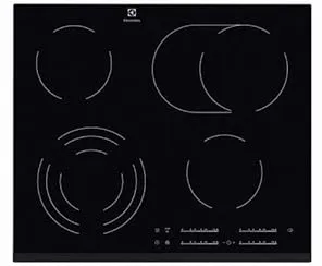 Electrolux EHF6547FOK Noir Intégré 59 cm Plaque avec zone à induction 4 zone(s)