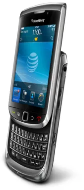 BlackBerry Torch 9800 8,13 cm (3.2") SIM unique BlackBerry OS 6.0 3G 0,5 Go 1300 mAh Noir