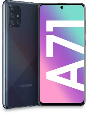 Samsung Galaxy A71 SM-A715F/DS 17 cm (6.7") Double SIM Android 10 4G USB Type-C 6 Go 128 Go 4500 mAh Noir