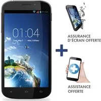 Kazam Trooper X4.5 11,4 cm (4.5") Double SIM Android 4.2.2 3G 0,5 Go 1750 mAh Noir, Bleu