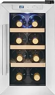 ProfiCook PC-WK 1233 G Refroidisseur de vin compresseur Pose libre Noir 8 bouteille(s)