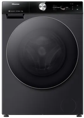 Hisense WF7S1247BB machine à laver Charge avant 12 kg 1400 tr/min Noir