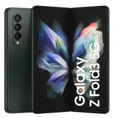 Samsung Galaxy Z Fold3 5G 19,3 cm (7.6") Double SIM Android 11 USB Type-C 12 Go 512 Go 4400 mAh Vert