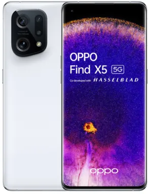 OPPO Find X5 16,6 cm (6.55") Double SIM Android 12 5G USB Type-C 8 Go 256 Go 4800 mAh Blanc