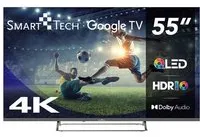 Smart-Tech 55QG02V TV 139,7 cm (55") 4K Ultra HD Smart TV Wifi Gris 300 cd/m²