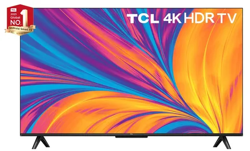 TCL 43P637 TV 109,2 cm (43") 4K Ultra HD Smart TV Wifi Noir