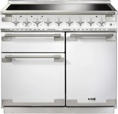 Falcon Elise 100 Cuisinière Electrique Plaque avec zone à induction Blanc A