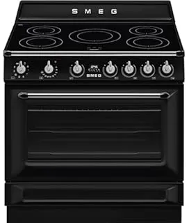 Smeg Victoria TR90IMBL four et cuisinière A Electrique Plaque avec zone à induction Noir