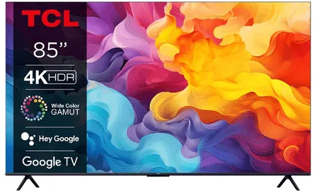 TCL V6B 85V6B TV 2,16 m (85") 4K Ultra HD Smart TV Wifi Titane