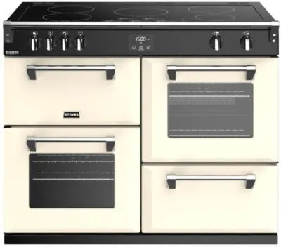 Stoves 444411456 four et cuisinière Electrique Plaque avec zone à induction Crème A