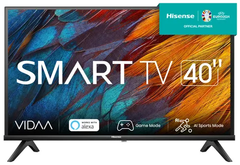 Hisense 40A4K TV 101,6 cm (40") Full HD Smart TV Wifi Noir 200 cd/m²