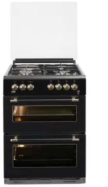 Beko FDF63110DBR four et cuisinière Electrique Combi Noir A+