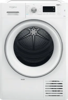 Whirlpool - Sèche-linge posable - 6ème Sens - FFTM1182WSFRR