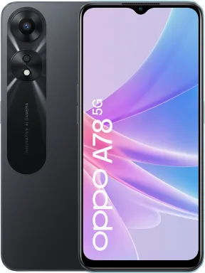 OPPO A78 5G 16,7 cm (6.56") Double SIM Android 13 USB Type-C 128 Go 5000 mAh Noir