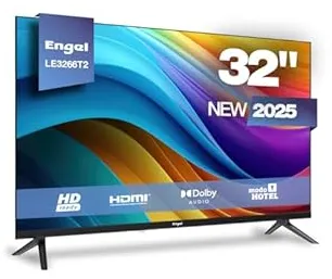 Engel LE3266T2 81,3 cm (32") HD+ Noir 180 cd/m²