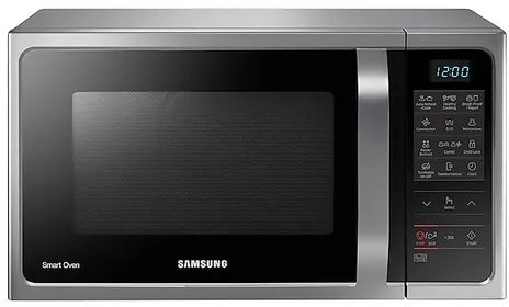 Samsung MC28H5013AS Comptoir Micro-onde combiné 28 L 1400 W Noir, Acier inoxydable