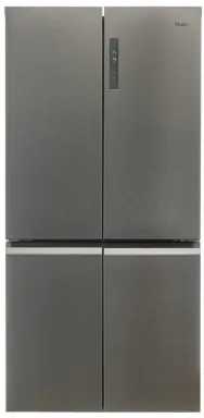 Haier Cube 90 Serie 5 HTF-540DP7 frigo américain Pose libre 528 L F Platine, Acier inoxydable