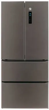 Hoover HMDN 184 DEN frigo américain Pose libre Acier inoxydable
