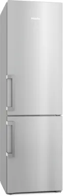 Miele KFN 4795 AD Pose libre 371 L A Argent, Acier inoxydable