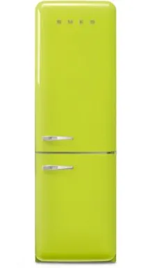 Smeg FAB32RLI6 réfrigérateur-congélateur Pose libre 234 L D Citron vert