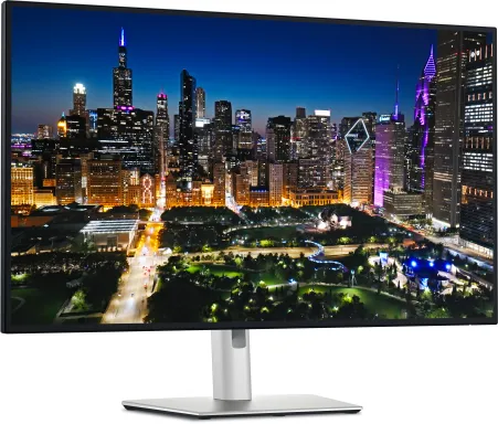 DELL UltraSharp U3225QE écran plat de PC 80 cm (31.5") 3840 x 2160 pixels 4K Ultra HD LCD Noir, Argent