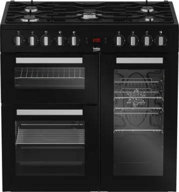 Beko PS235315DB four et cuisinière Electrique Gaz Noir A