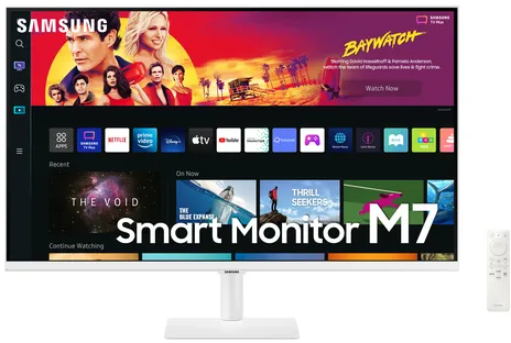 Samsung M70B écran plat de PC 81,3 cm (32") 3840 x 2160 pixels 4K Ultra HD LCD Blanc